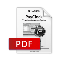 Lathem Time Clock Manuals & Guides for Troubleshooting