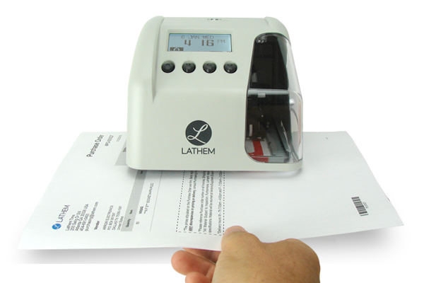 Document Stamps: Lathem Time Date & Numbering Stamps