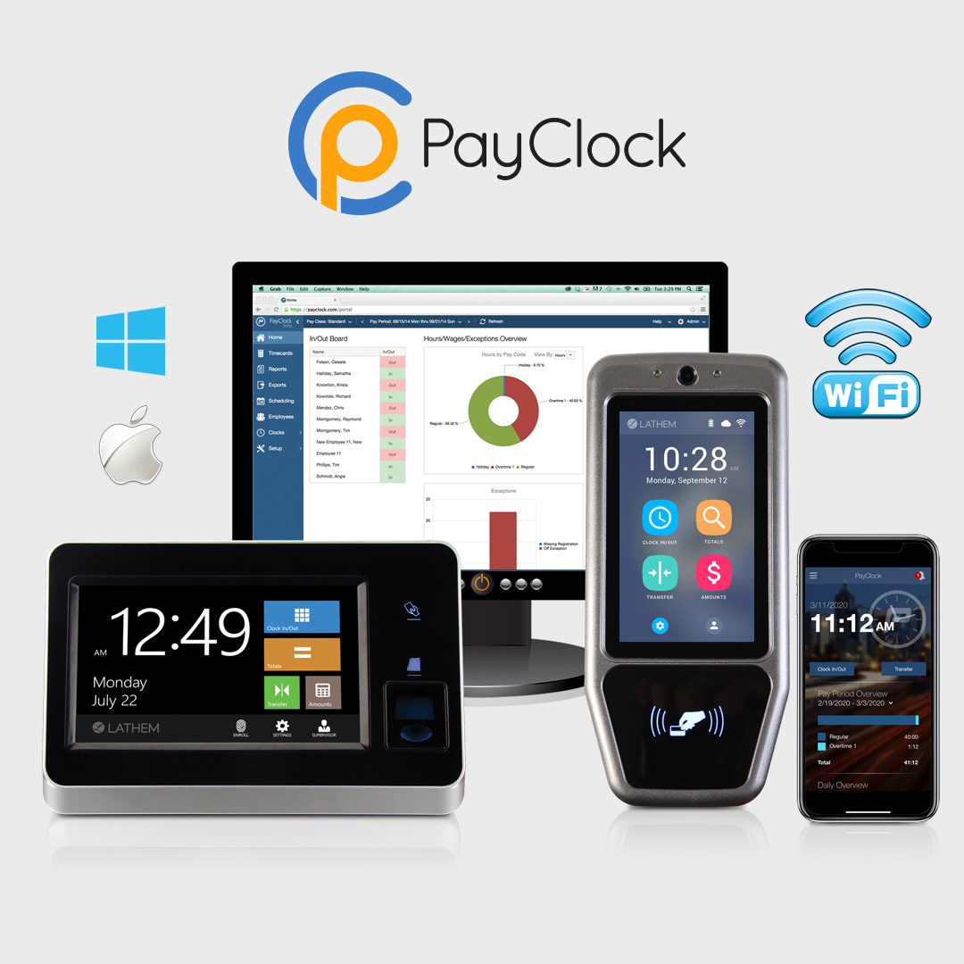 PayClock Employee Time Clock System Special Offer